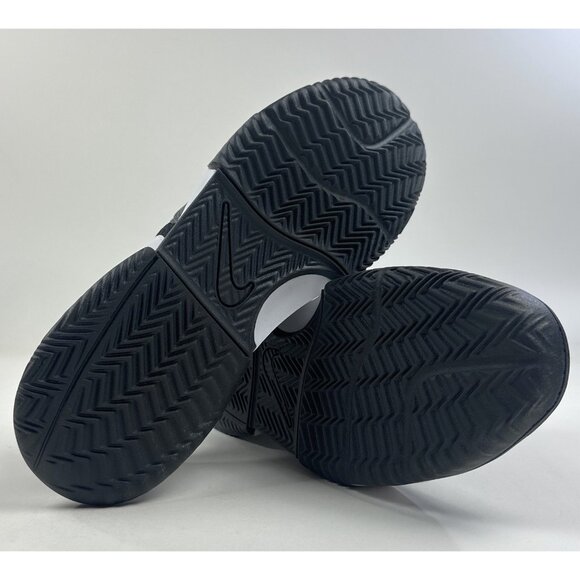 Nike Court Lite 4 Men Clay Tennis Shoes Sneakers Black White Athletic FN0530-001 - Picture 8 of 8